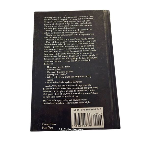 Nasty people how to stop being hurt by them without becoming one of them by Jay - Picture 5 of 7